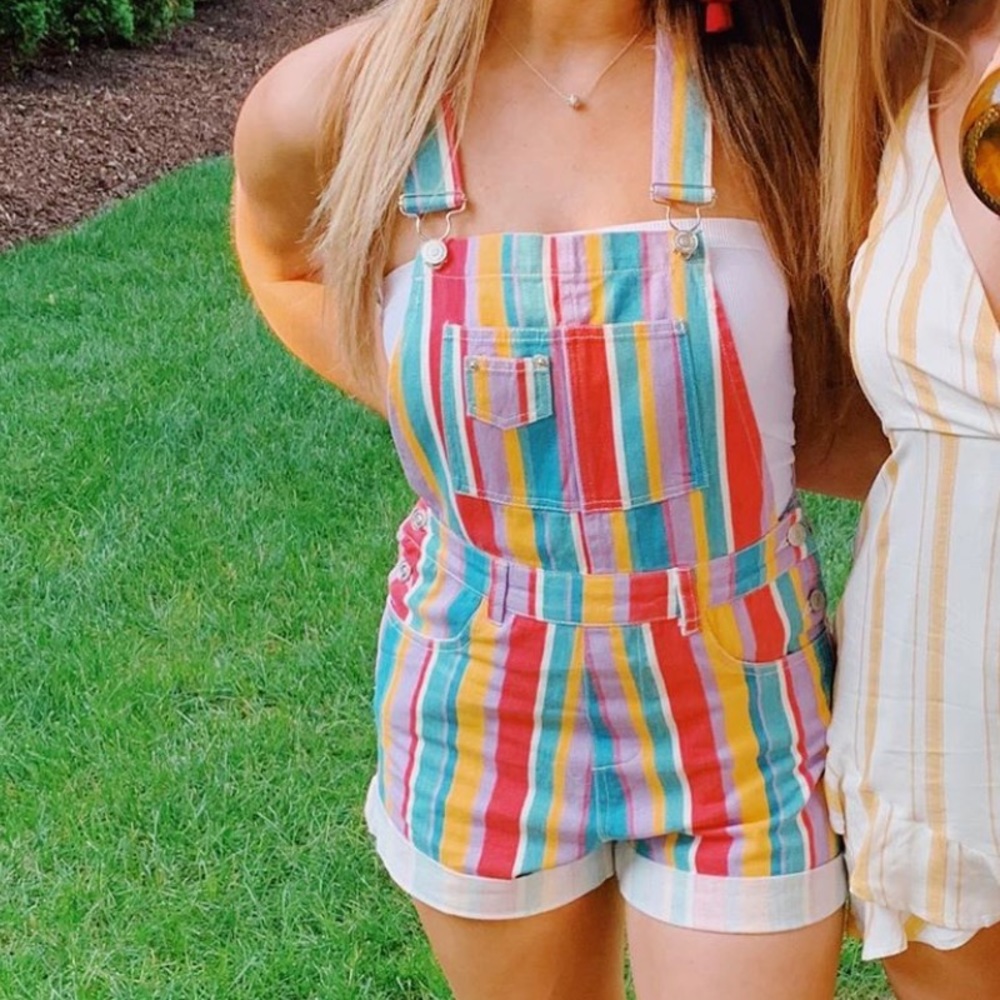 Rainbow Overalls